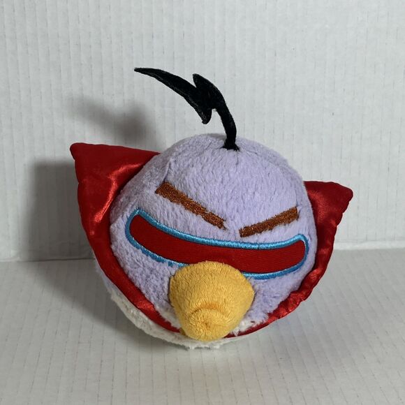Angry Birds Space Bird Plush Toy Doll Purple Red 6 " 2012 - Picture 1 of 8